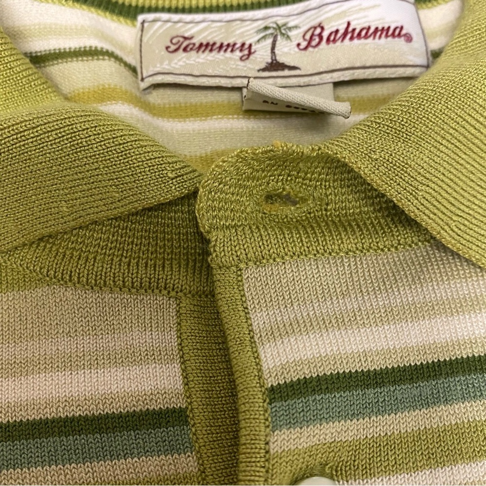 Tommy Bahama Men Silk Nylon Viscose Short Sleeve Pull Over Shirt Size XXL - Picture 8 of 12